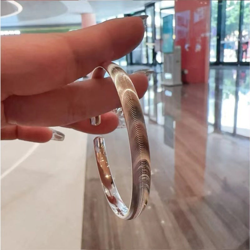 ✨🌙 Τραβήξτε όλα τα βλέμματα – Το γυαλισμένο βραχιόλι με πέτρες σε σχήμα ματιού γάτας 🌙✨-GR