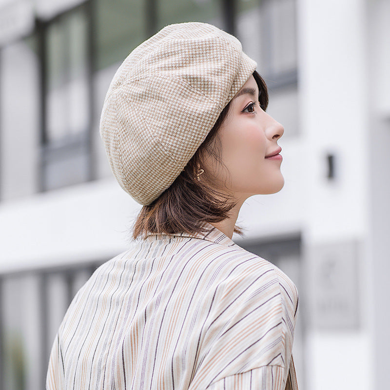 Γυναικείο casual καπέλο μπερέ-GR