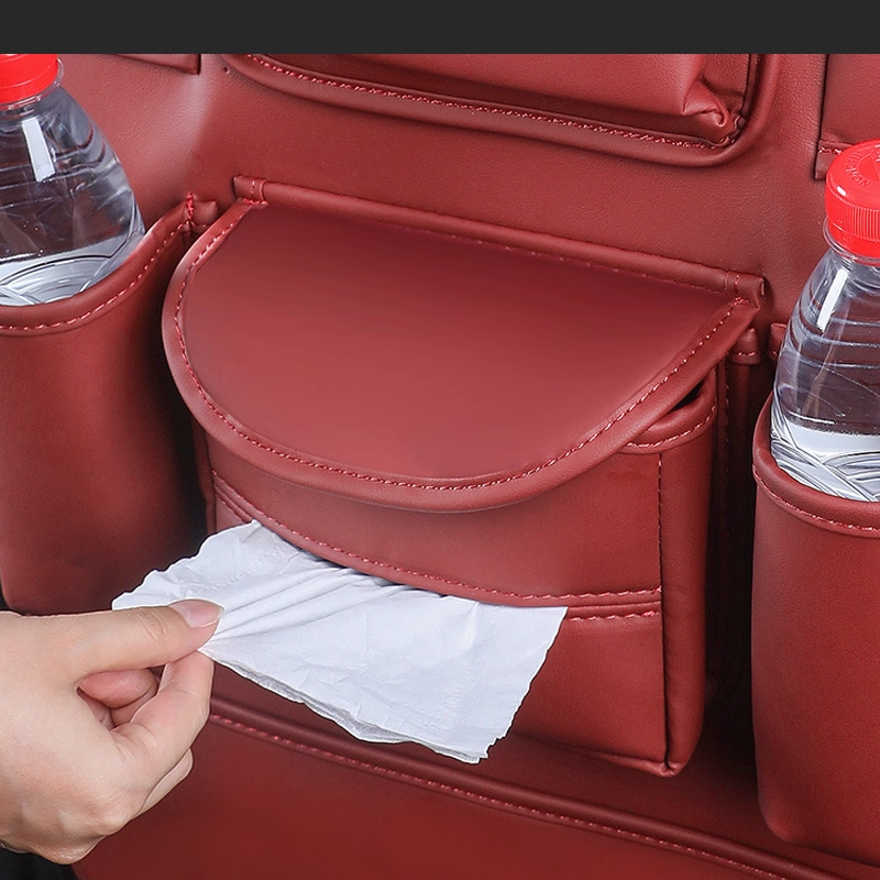 Οργάνωση πίσω καθίσματος DriveEase – Κρεμαστή οργάνωση με πολλαπλές τσέπες και εξατομικευμένο λογότυπο-GR