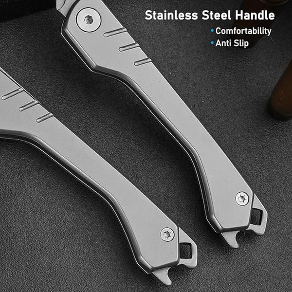 ⏰🏆Πτυσσόμενο μαχαίρι γενικής χρήσης με 10 αντικαταστάσιμες λεπίδες-GR