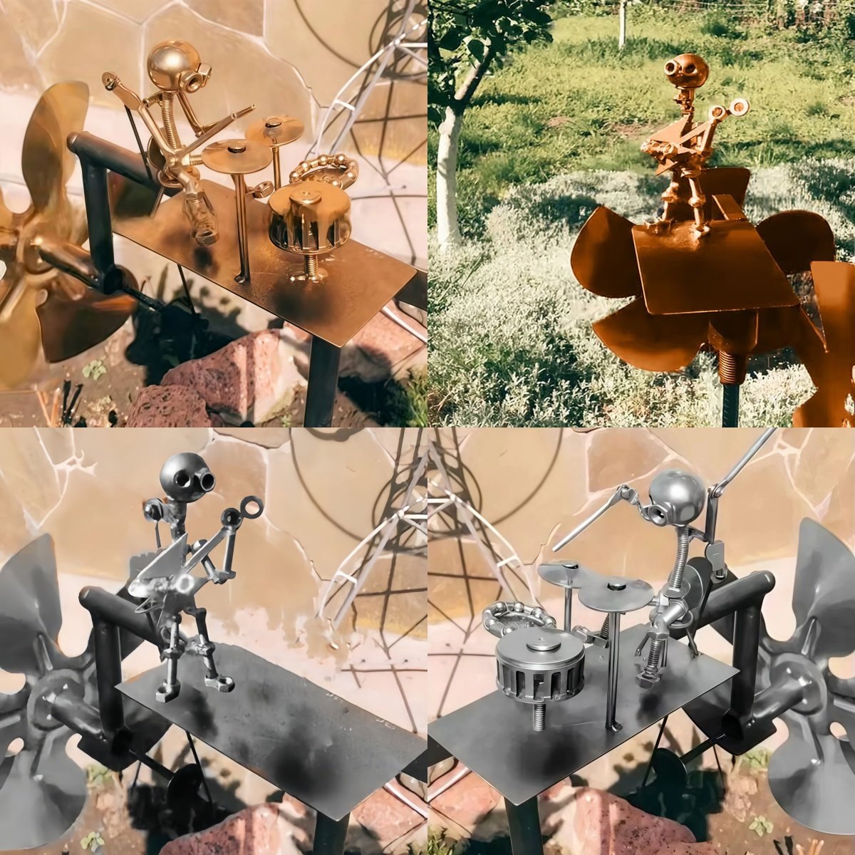 🔥Paskutinė 49 % nuolaidos diena🥁Ribotas kiekis rankų darbo vėjo malūnų su stulpu🎸-LT