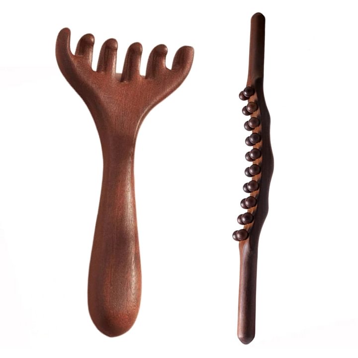 Χτένα μασάζ Meridian με έξι νύχια-GR