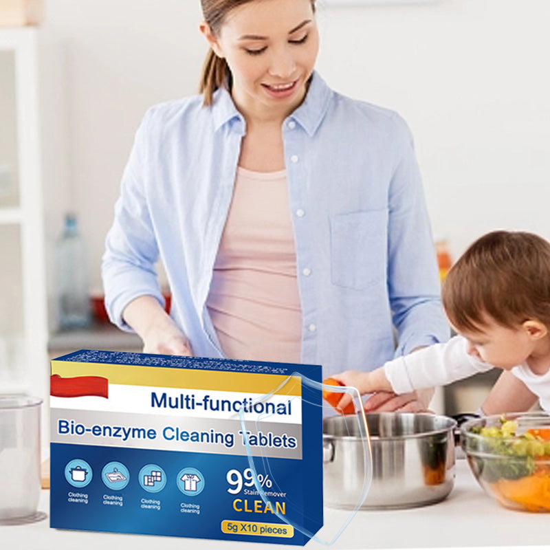 🔥Kupite 1, prejmete 1 brezplačno 🔥Večnamenske čistilne tablete z bioencimom-SI