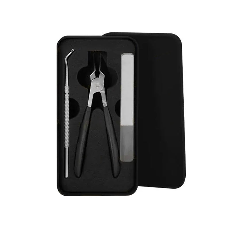 2025 po polovični ceni 🔥 3-delni komplet odpornih na škropljenje 25° poševnih ščipalk za nohte-SI