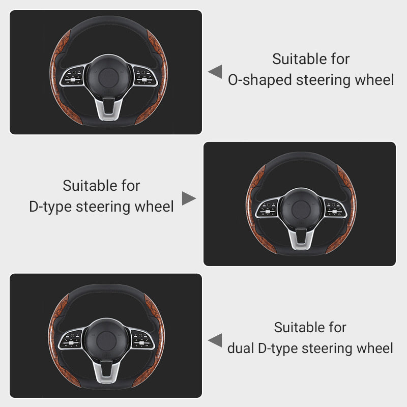🔥Griebsi ir patiks!🔥Universalus neslystantis automobilio vairo dangtelis-LT
