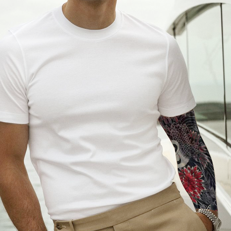 🔥Nauja tendencija ❤️🔥 Itin plonos tatuiruotės rašto rankovės nuo saulės-LT