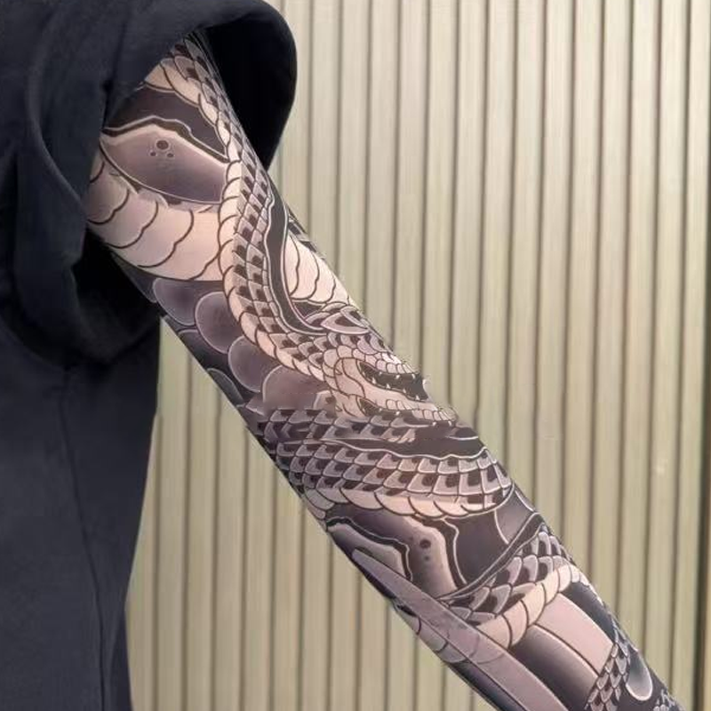 🔥Nauja tendencija ❤️🔥 Itin plonos tatuiruotės rašto rankovės nuo saulės-LT