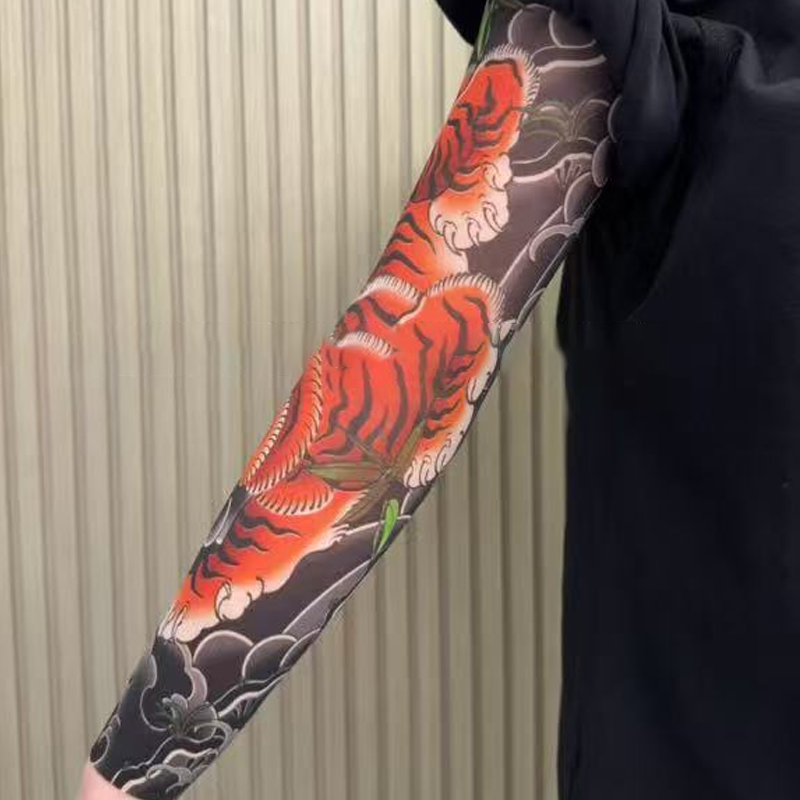 🔥Nauja tendencija ❤️🔥 Itin plonos tatuiruotės rašto rankovės nuo saulės-LT