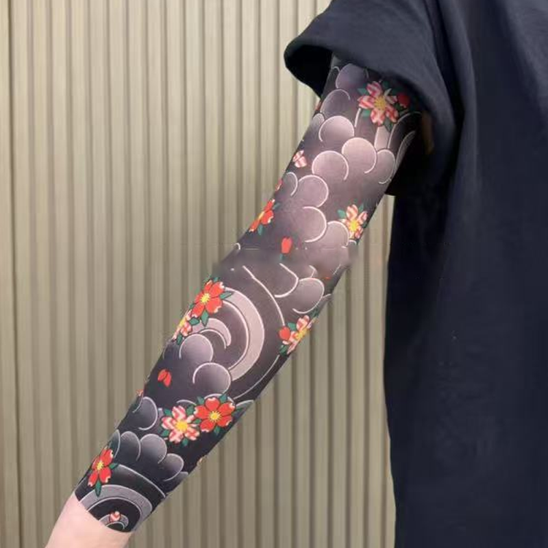 🔥Nauja tendencija ❤️🔥 Itin plonos tatuiruotės rašto rankovės nuo saulės-LT