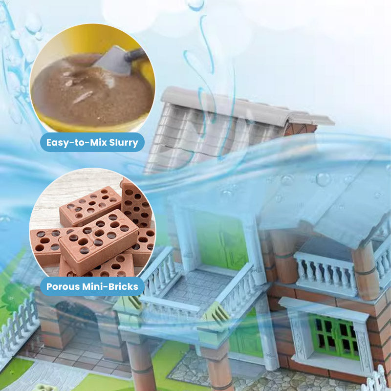 🏠 Συναρμολογούμενο μίνι κιτ κατασκευής κτιρίου-GR