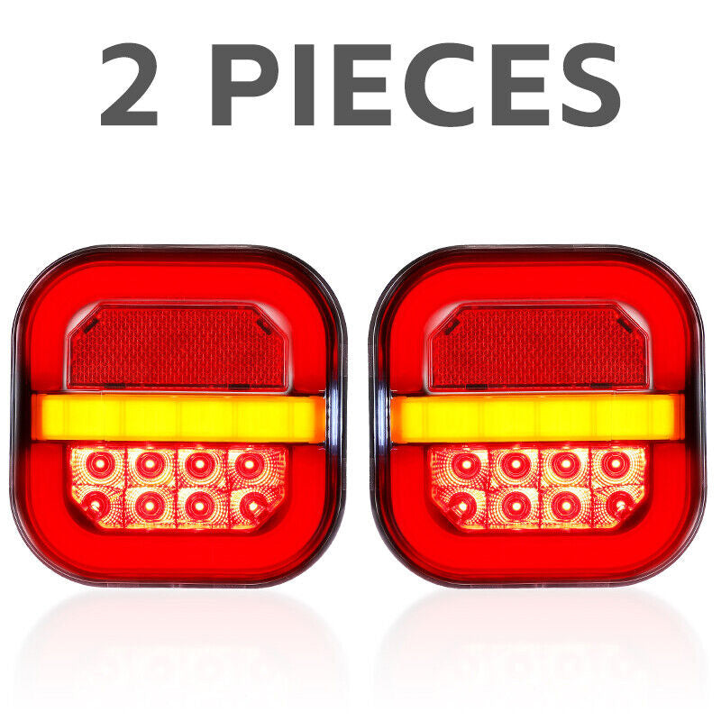 Ένα ζευγάρι πίσω φώτα LED βαρέως τύπου-GR