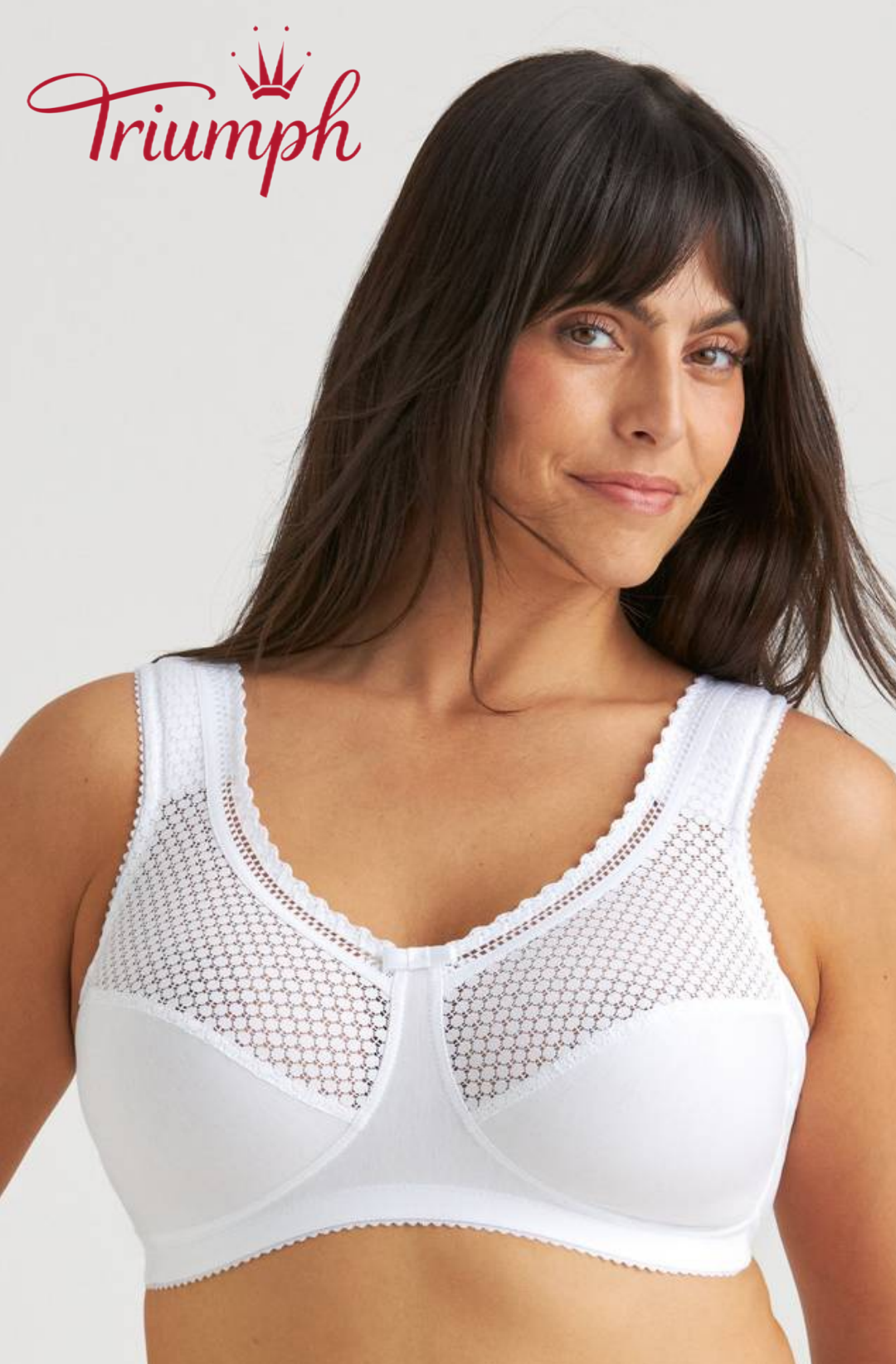 Triumph - Σετ 4 τεμαχίων 🔥 Σουτιέν με τυπωμένη δαντέλα και άνεση-GR