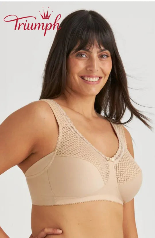 Triumph - Σετ 3 τεμαχίων 🔥 Άνετο σουτιέν από δαντέλα με στάμπα-GR