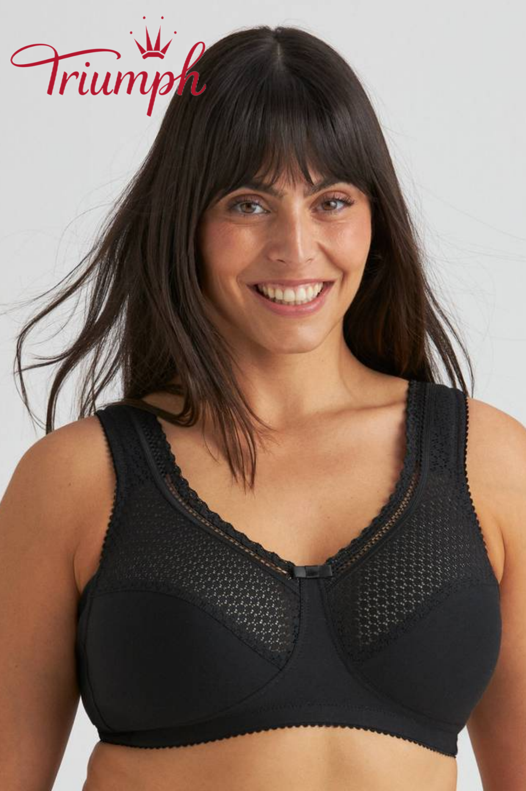 Triumph - Σετ 4 τεμαχίων 🔥 Σουτιέν με τυπωμένη δαντέλα και άνεση-GR