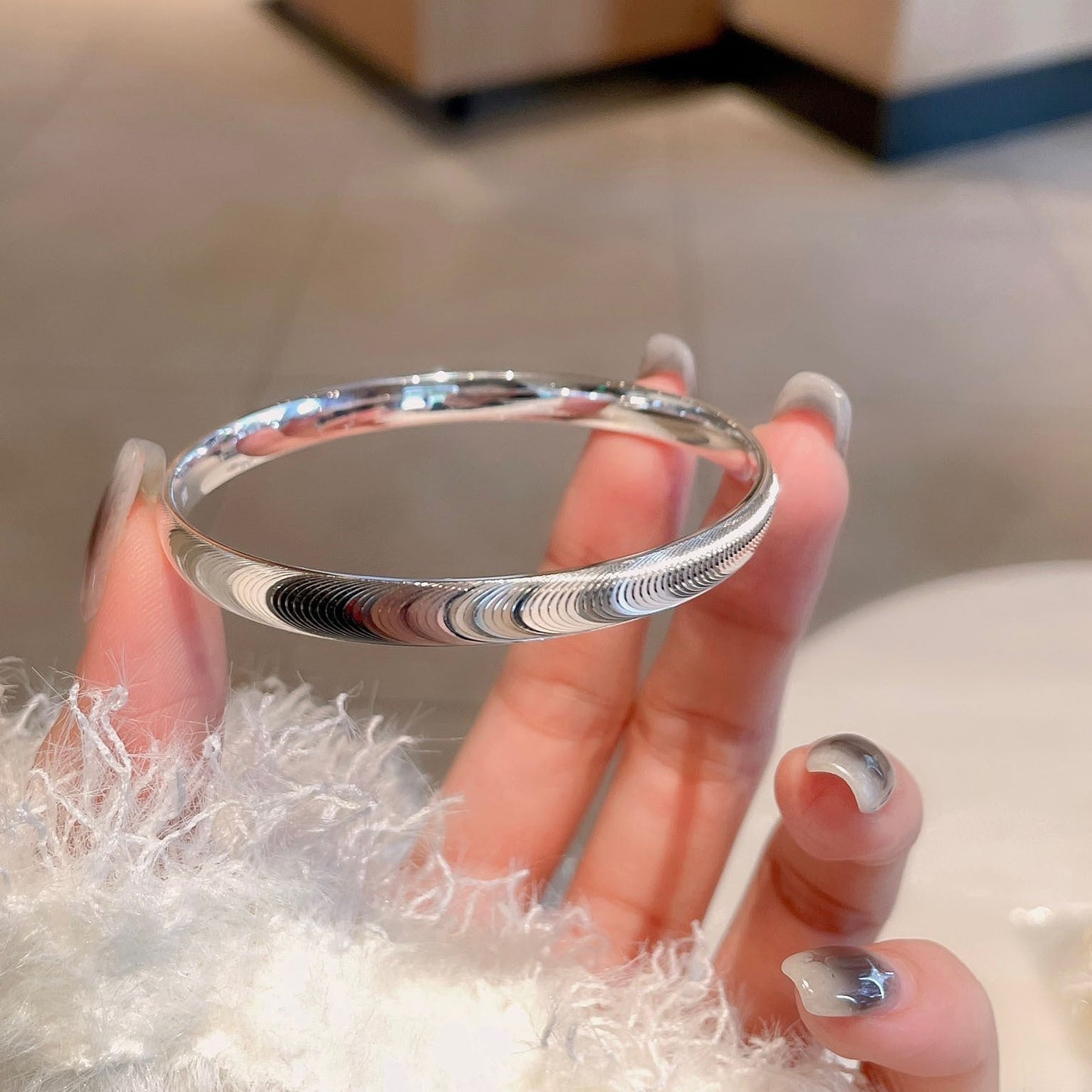 ✨🌙 Τραβήξτε όλα τα βλέμματα – Το γυαλισμένο βραχιόλι με πέτρες σε σχήμα ματιού γάτας 🌙✨-GR