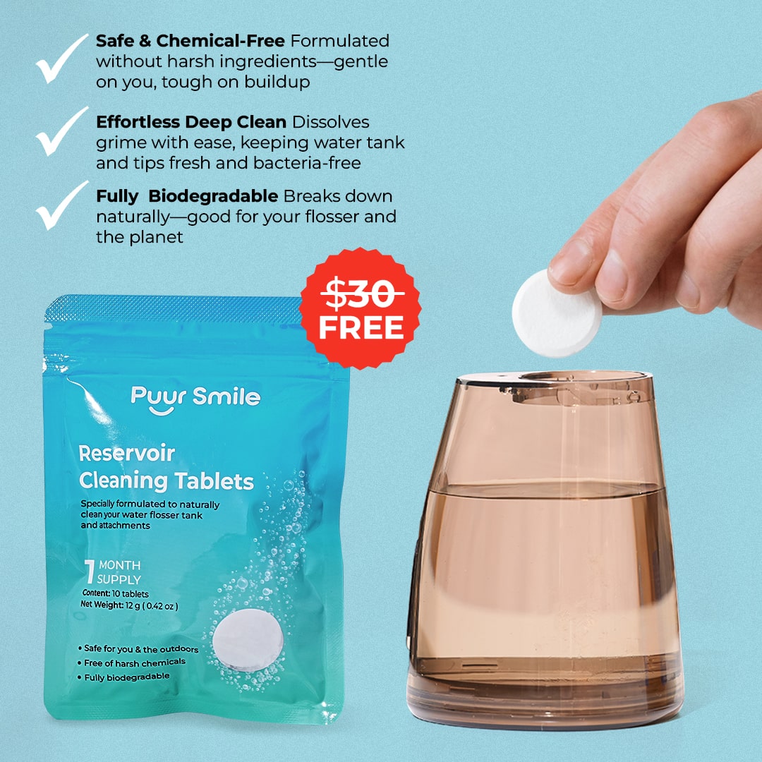 PUURSMILE ΝΕΡΟ FLOSSER – 55% ΕΚΠΤΩΣΗ ΤΗΝ BLACK FRIDAY + 4 ΔΩΡΕΑΝ ΔΩΡΑ-GR