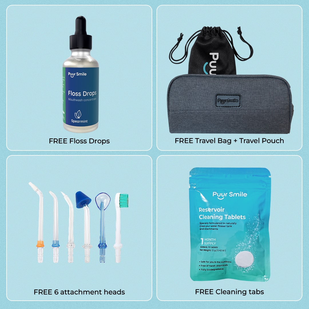 PUURSMILE ΝΕΡΟ FLOSSER – 55% ΕΚΠΤΩΣΗ ΤΗΝ BLACK FRIDAY + 4 ΔΩΡΕΑΝ ΔΩΡΑ-GR