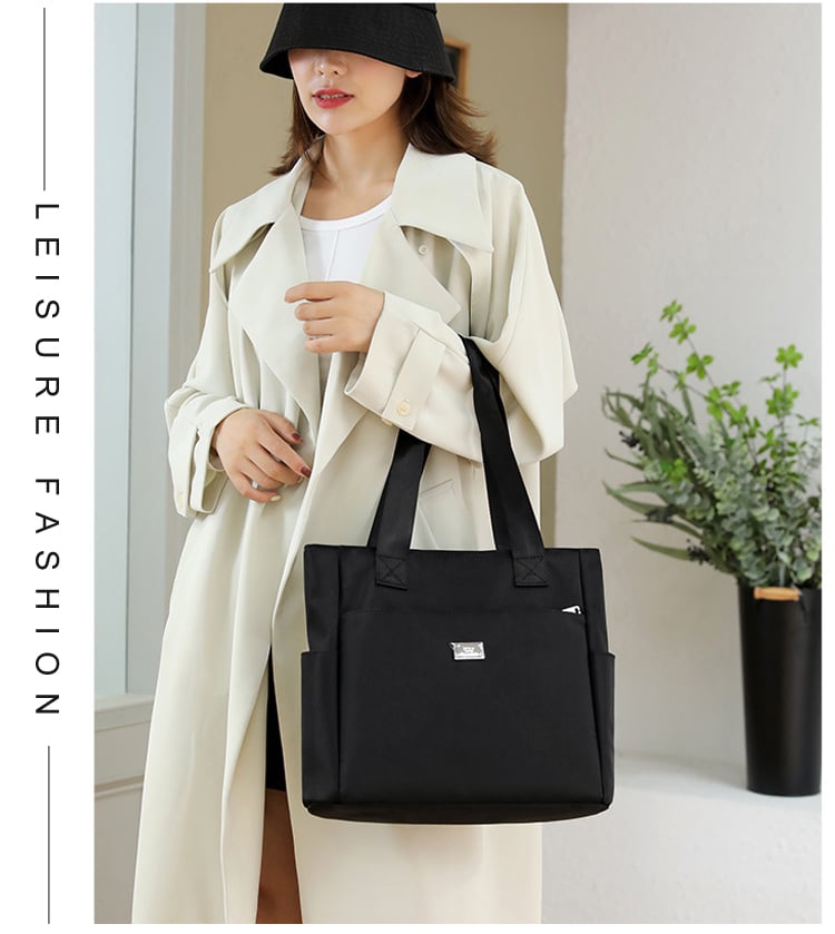 🔥Vodoodporna najlonska torba za čez ramo z veliko prostornino in več žepi👜-SI