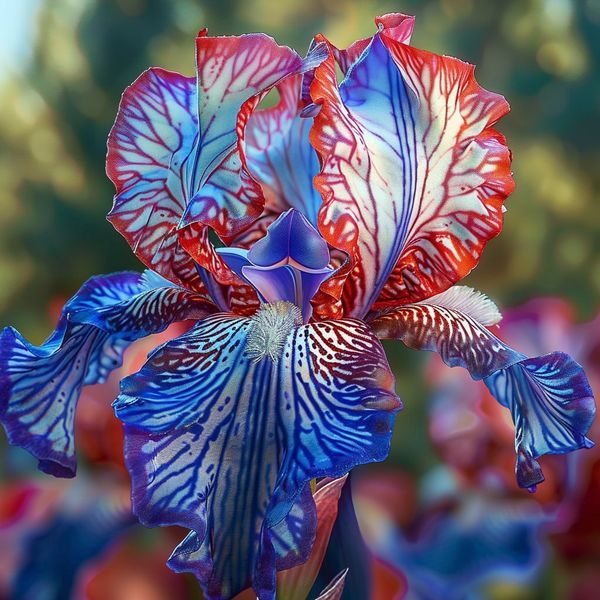 ⚜️Retas, aukštas barzdotasis vilkdalgis (aukščiausios kokybės veislė su šakniastiebiais)-LT