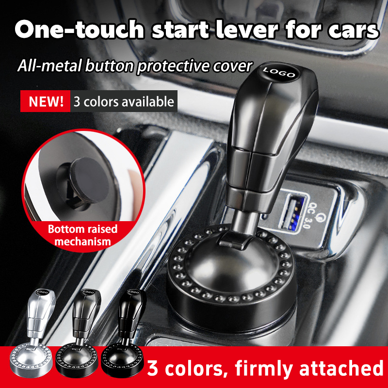 Κουμπί διακόπτη ανάφλεξης αυτοκινήτου με ένα άγγιγμα-GR