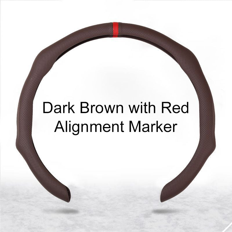 🔥🚗Zračna, nedrseča, ultra tanka prevleka za volan-SI