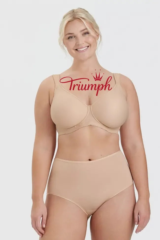 Triumph - (4 vnt.) Push-up liemenėlė su dideliais kaušeliais-LT