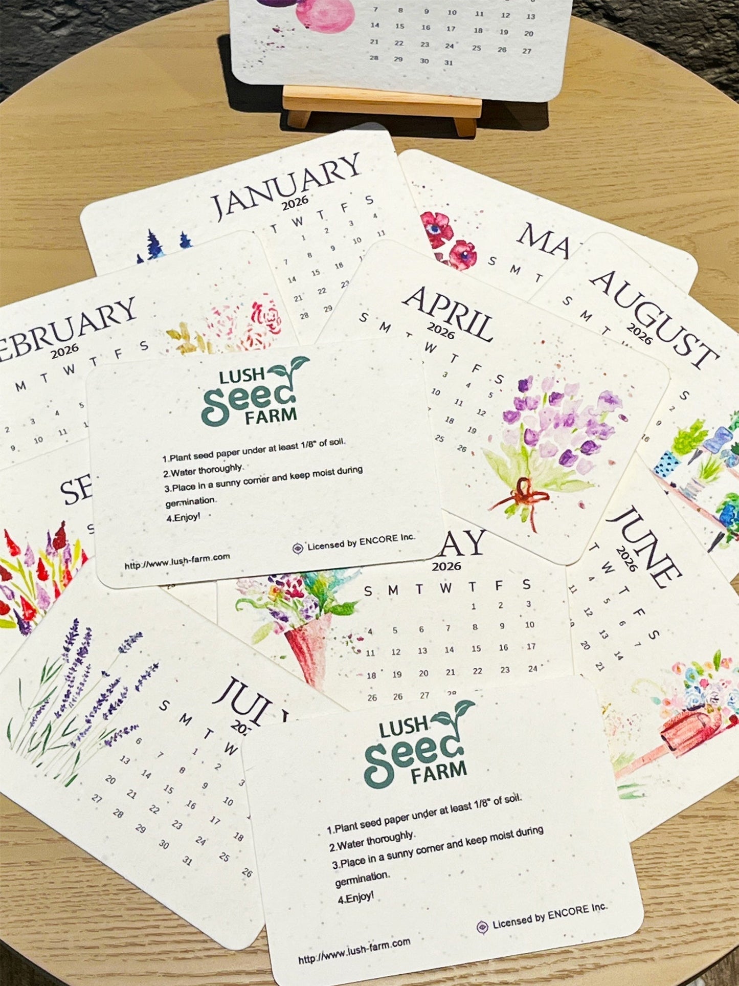 ✨Νέες Αφίξεις με Έκπτωση 49% Σήμερα🌱Ημερολόγιο Φύτευσης Οικολογικών Σπόρων Αγάπης για το 2026-GR