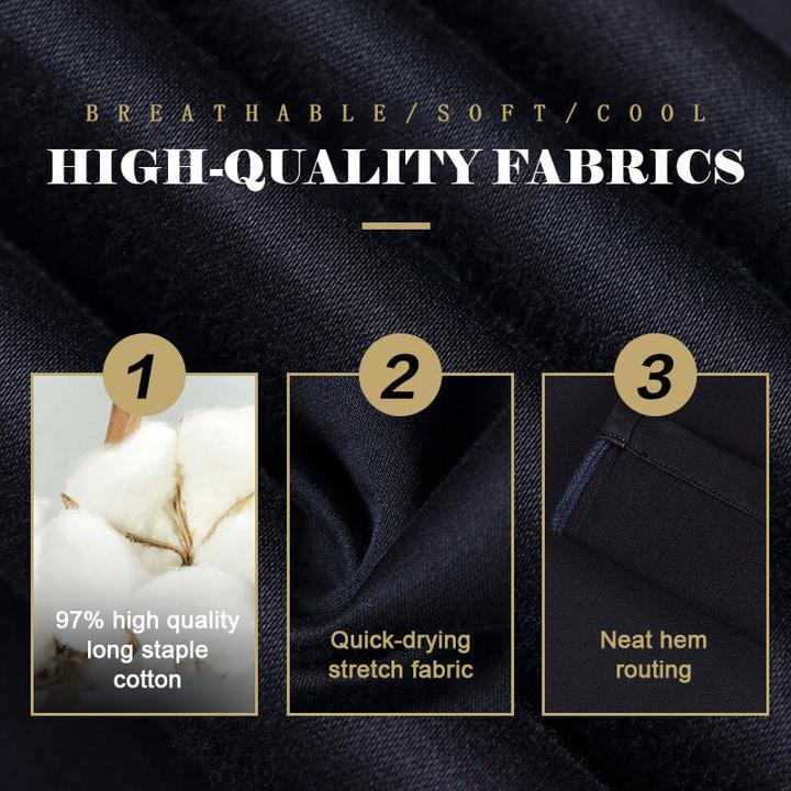 Vroče razprodaje visoko raztegljivih moških klasičnih hlač-SI