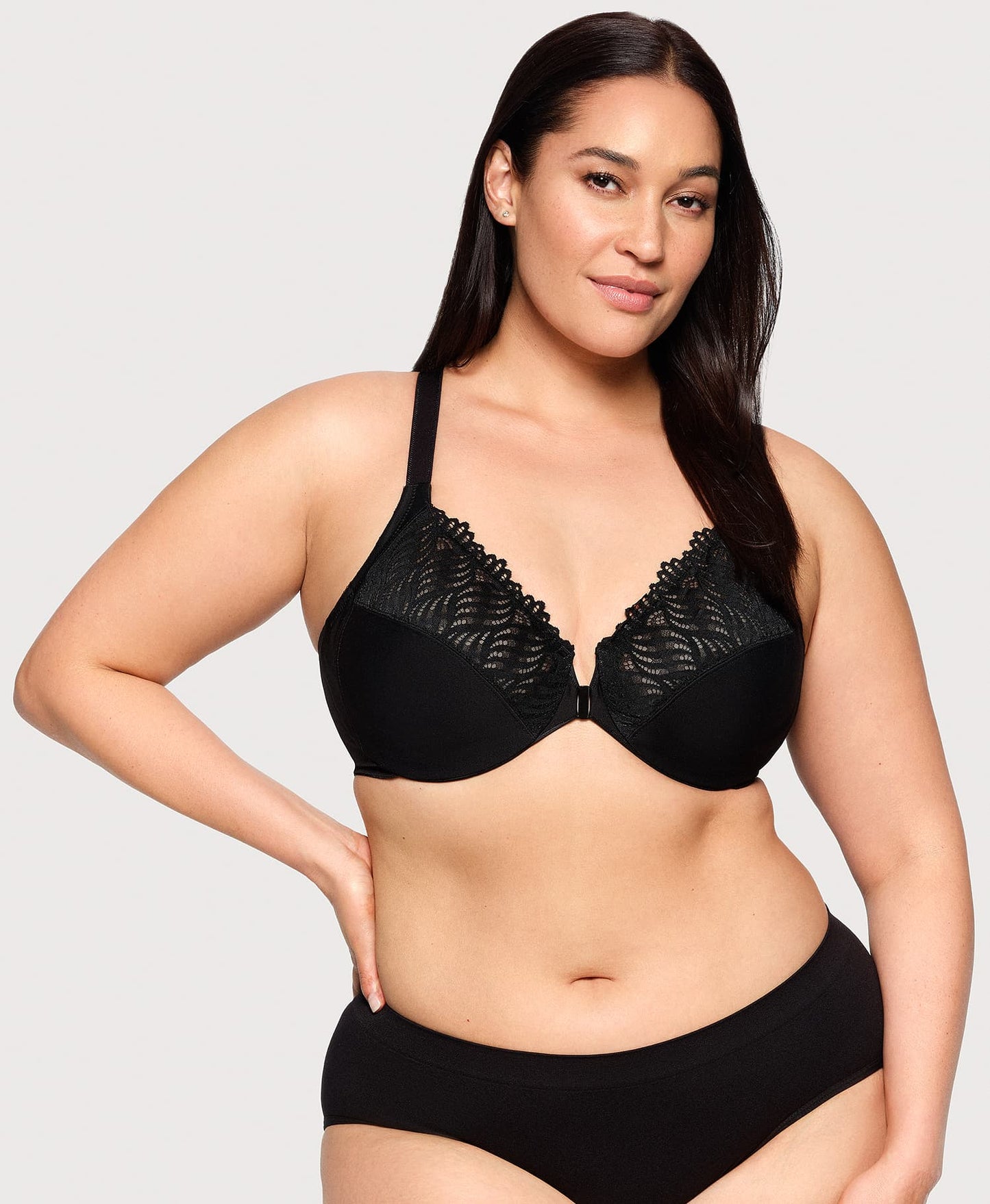 „Triumph“ – (4 vnt.) – 💖Priekyje užsegama ir T formos iškirpte liemenėlė-LT