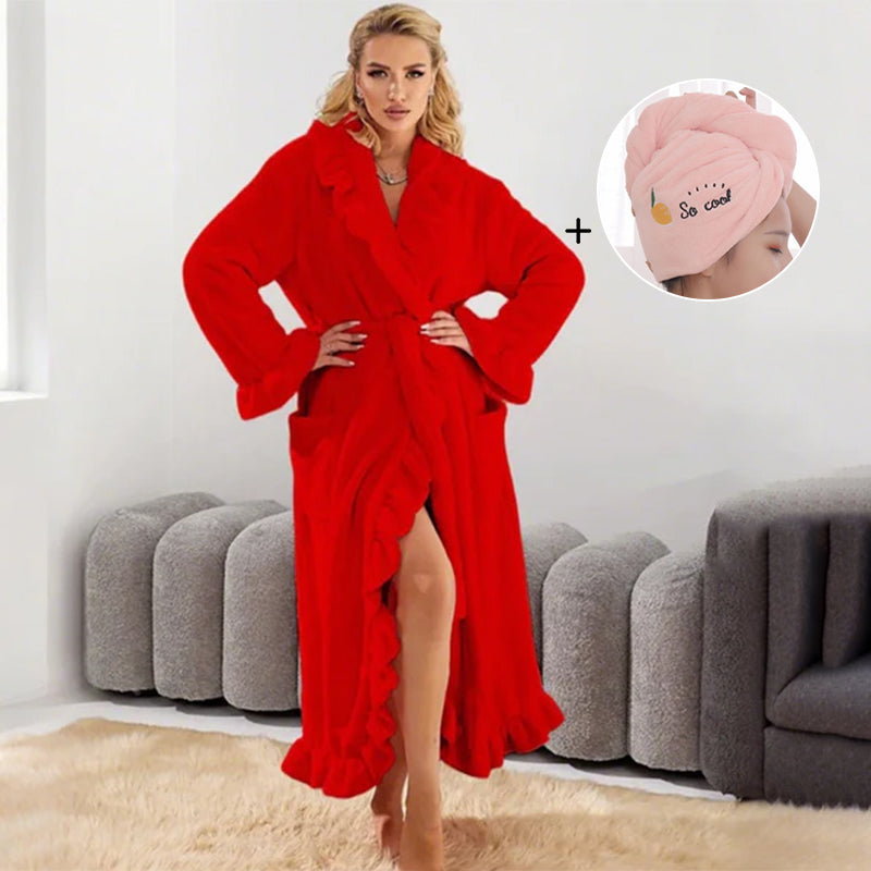 🧖 Μαλακή και αφράτη μπουρνούζα - Υλικό φιλικό προς το δέρμα-GR