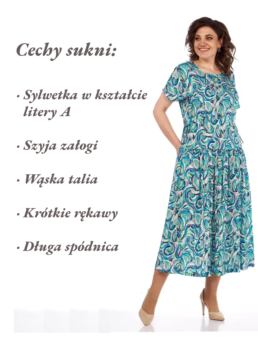 🔥Geriausias išpardavimas🔥🌺Vasarinė šifoninė suknelė su raštu👗-LT