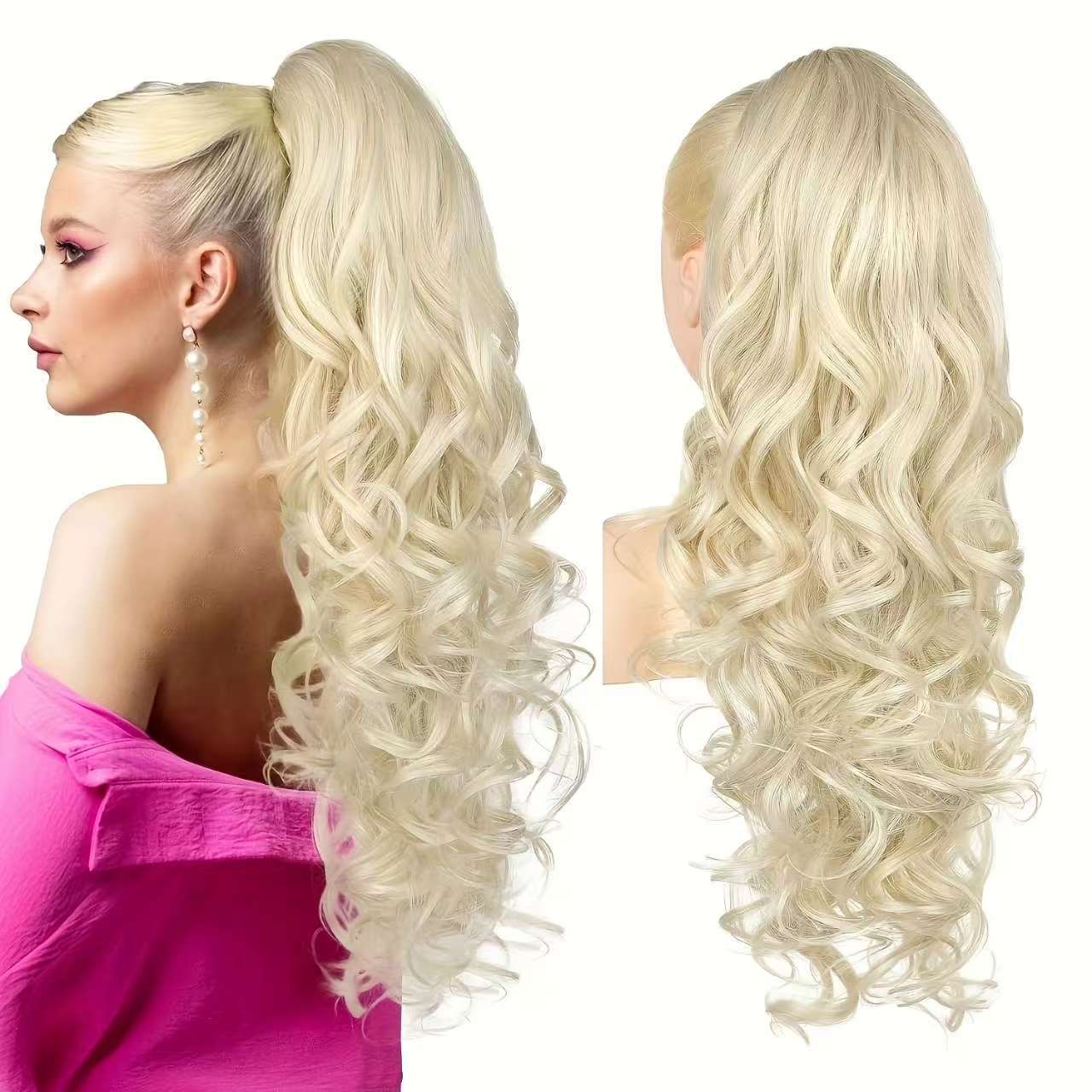 🔥 Omejena časovna ponudba – 50 % popusta 👩💕 Podaljški za lase s sponko 🙋‍♀️-SL