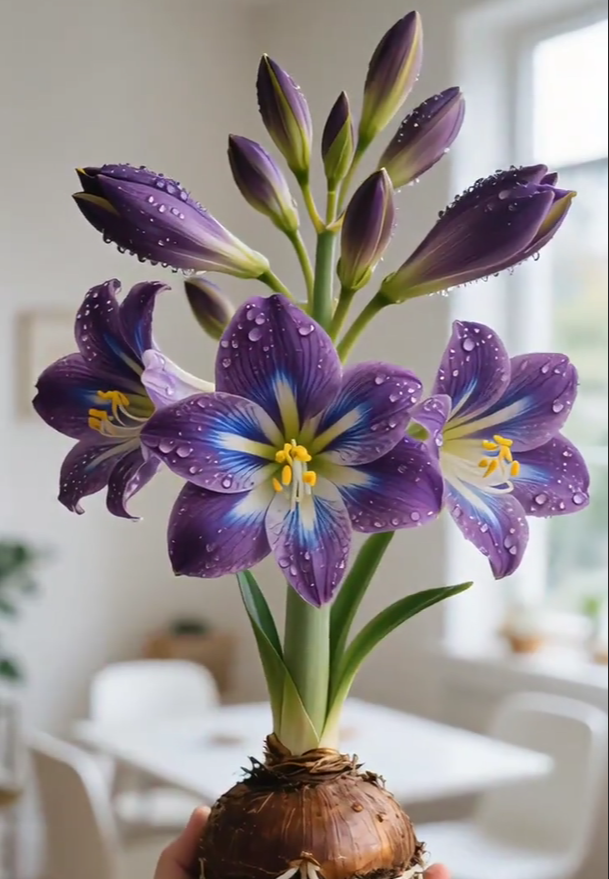 Čebulice dišečega amarilisa z dvojnimi cvetnimi listi-SI