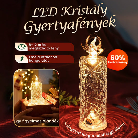 【✨1+2 nemokamai】Romantiškos liepsnos neturinčios, baterijomis maitinamos LED žvakės-LT