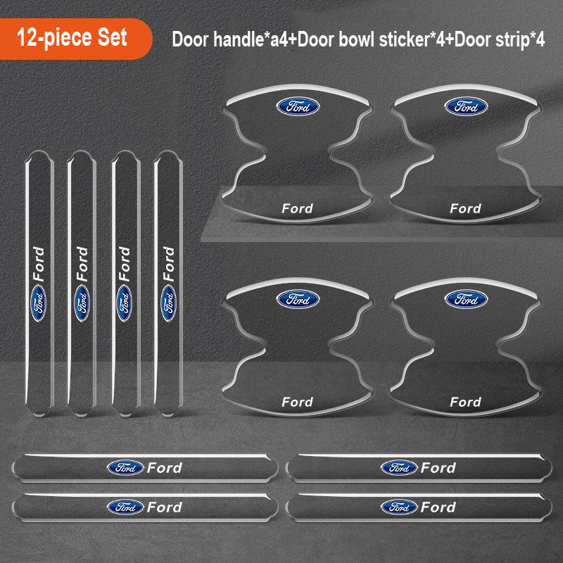 Πηχτή κόλλα για πόρτες αυτοκινήτου με λογότυπο ✨8 τεμ.✨-GR