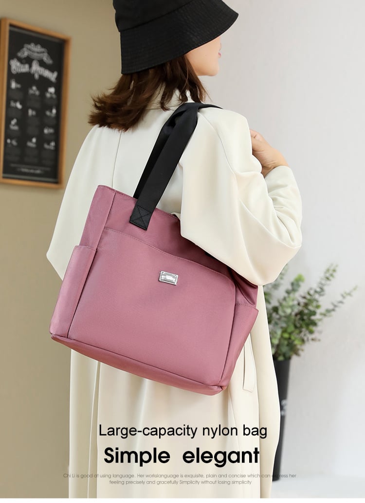 🔥Vodoodporna najlonska torba za čez ramo z veliko prostornino in več žepi👜-SI