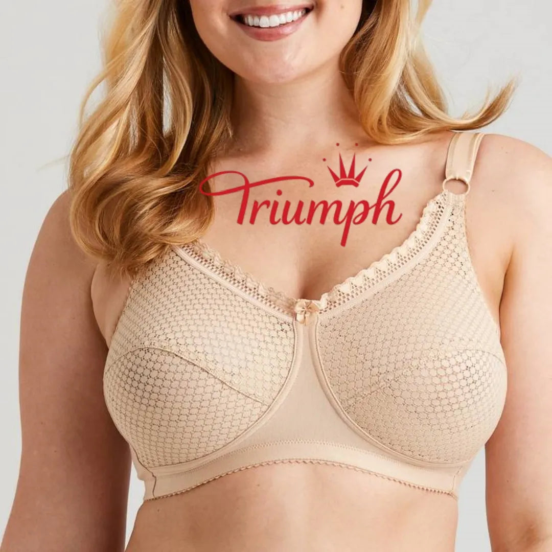 Triumph – 💗【Pirk 1, gauk 2 nemokamai】6 spalvų nėriniuota liemenėlė-LT
