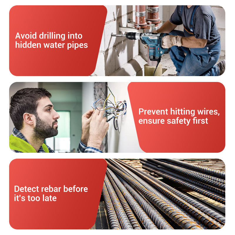 💯 6 viename daugiafunkcis sieninis metalo detektorius su HD LCD ekranu nešiojamam kompiuteriui-LT