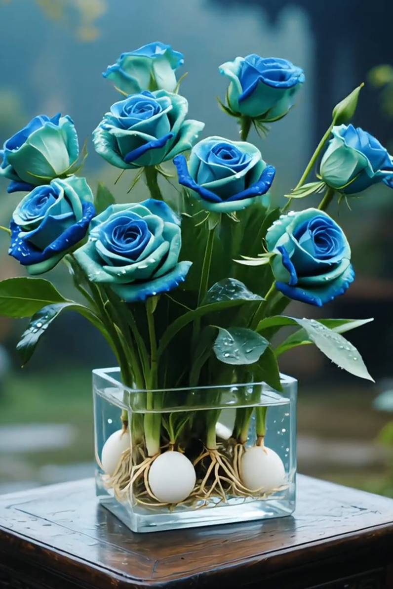 🌈Υδροπονικοί, σπάνιοι, δίχρωμοι βολβοί τριανταφυλλιάς: ένα πολύχρωμο θαύμα της φύσης 🌹-GR