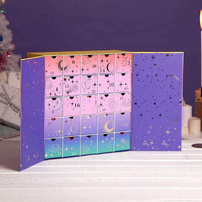 🎅Riboto leidimo šventinis leidimas! 🧵Nertas Advento kalendorius 2025🎉(🔥Kaip filme)-LT