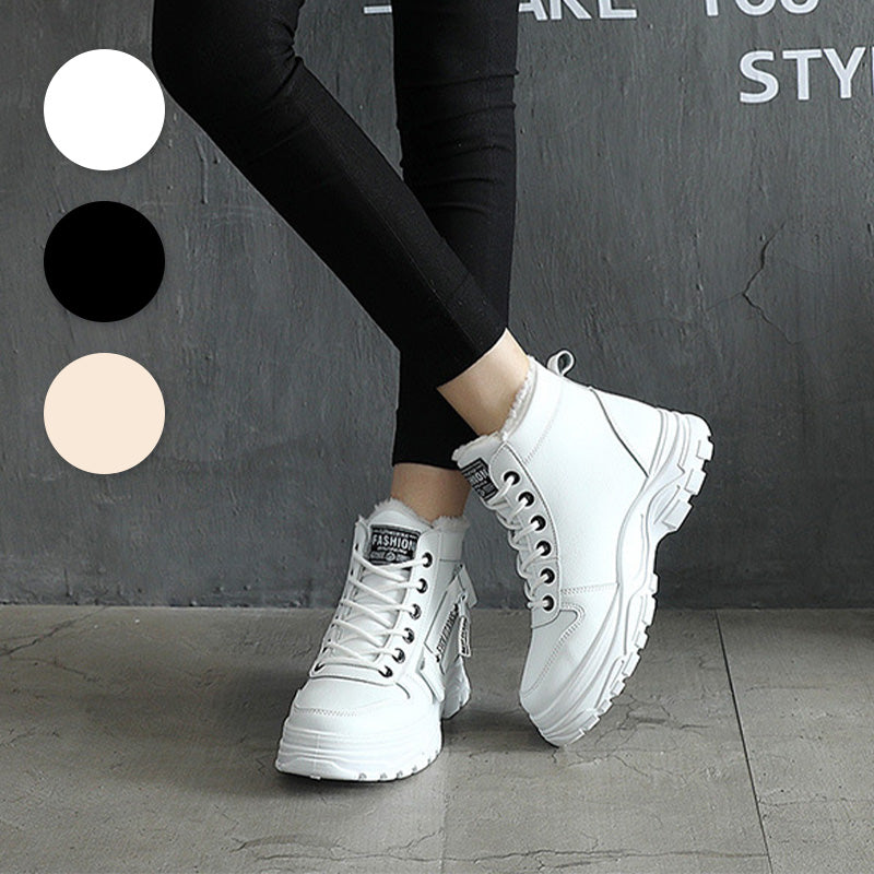 🍂Νέα μοντέλα για το φθινόπωρο και τον χειμώνα - 50% έκπτωση❄️Αδιάβροχα, ζεστά μποτάκια με κορδόνια-GR