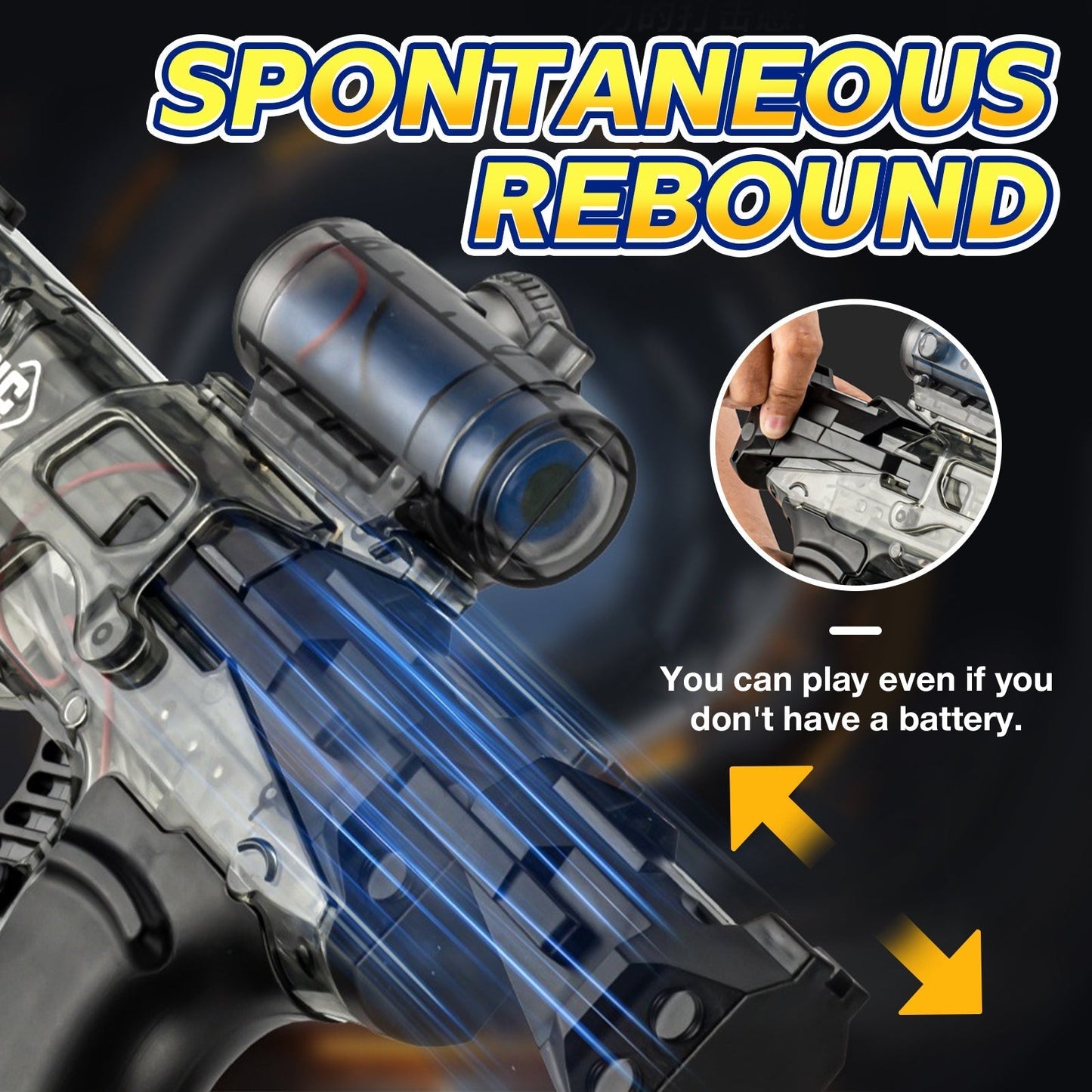 Woyuosn Battle Blaster elektrinis vandens pistoletas-LT