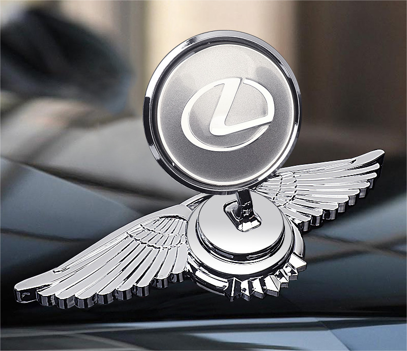 Logotip pokrova motorja za dekoracijo avtomobila - GR 