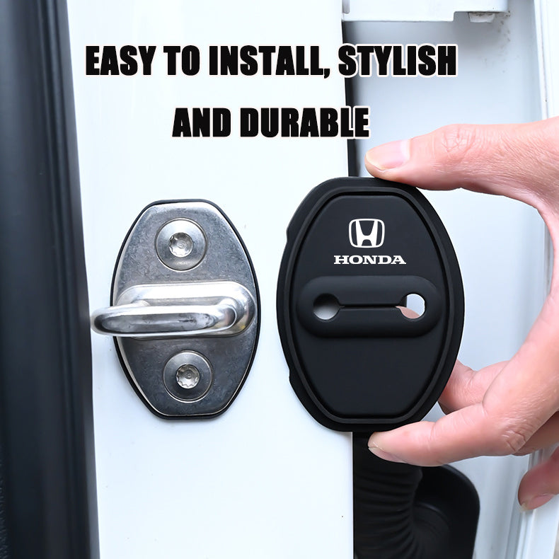 Προστατευτικό κάλυμμα κλειδαριάς πόρτας αυτοκινήτου από σιλικόνη (4 τεμάχια)-GR