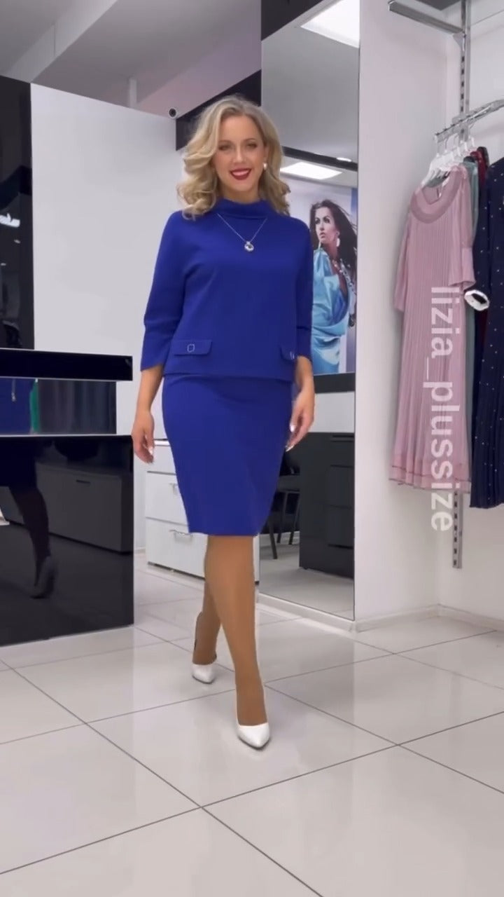 Moderno toπ me fermouár, efarmostí kontí foústa, efarmostí fórma dýo temachíon-GR