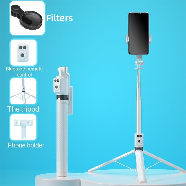 📢📢 50% ΕΚΠΤΩΣΗ!! ⏰ 🔥 Νέο Bluetooth Selfie Stick 6 σε 1-GR