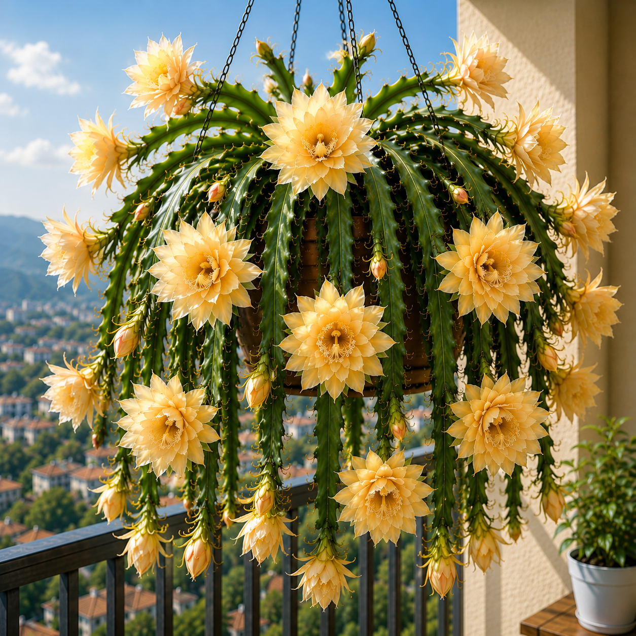 🌸 Redki kaktus orhideje Epiphyllum – osupljivi eksotični cvetovi-SI