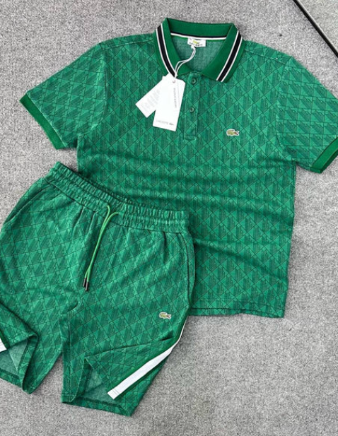 Μοντέρνο και ευέλικτο casual σορτς με κοντό μανίκι-GR