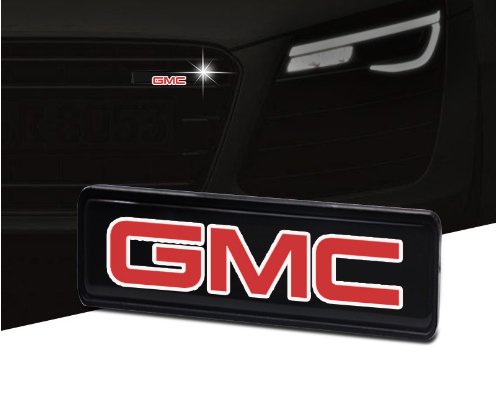 Ζεστές εκπτώσεις ✨50% έκπτωση ✨Κομψή, ατμοσφαιρική λάμπα LED με λογότυπο για την κεντρική μάσκα του αυτοκινήτου σας-GR