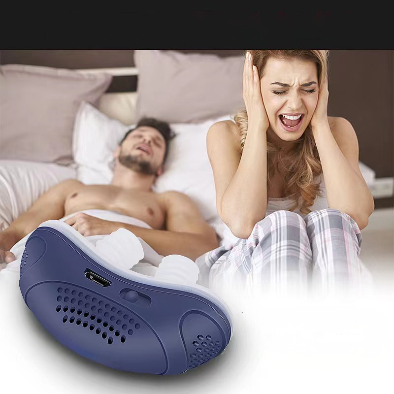 Nov mini CPAP aparat brez cevi, brez maske, ventilator proti smrčanju-SI